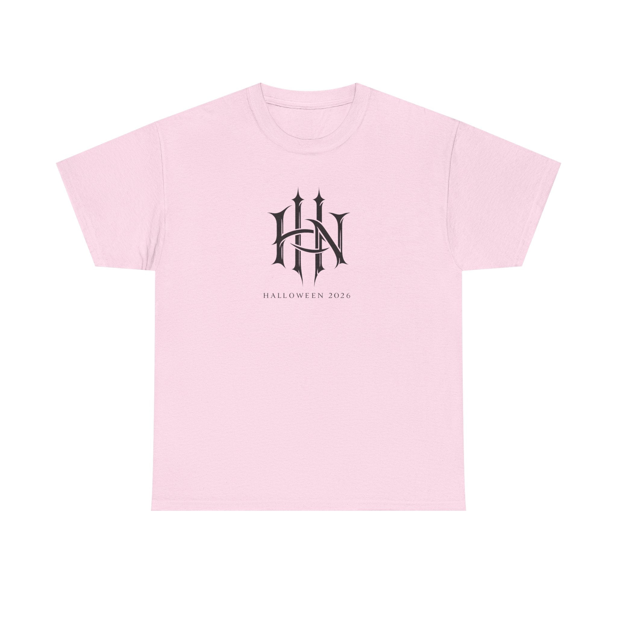 Horror Nights Tee — Gothic Emblem T-Shirt for Universal Studios Halloween Event