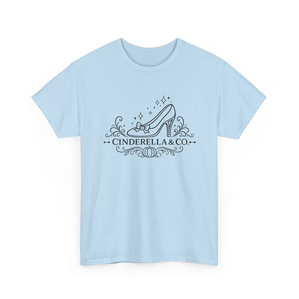 Cinderella & Co. Graphic Tee — Glass Slipper Vintage Logo T-Shirt