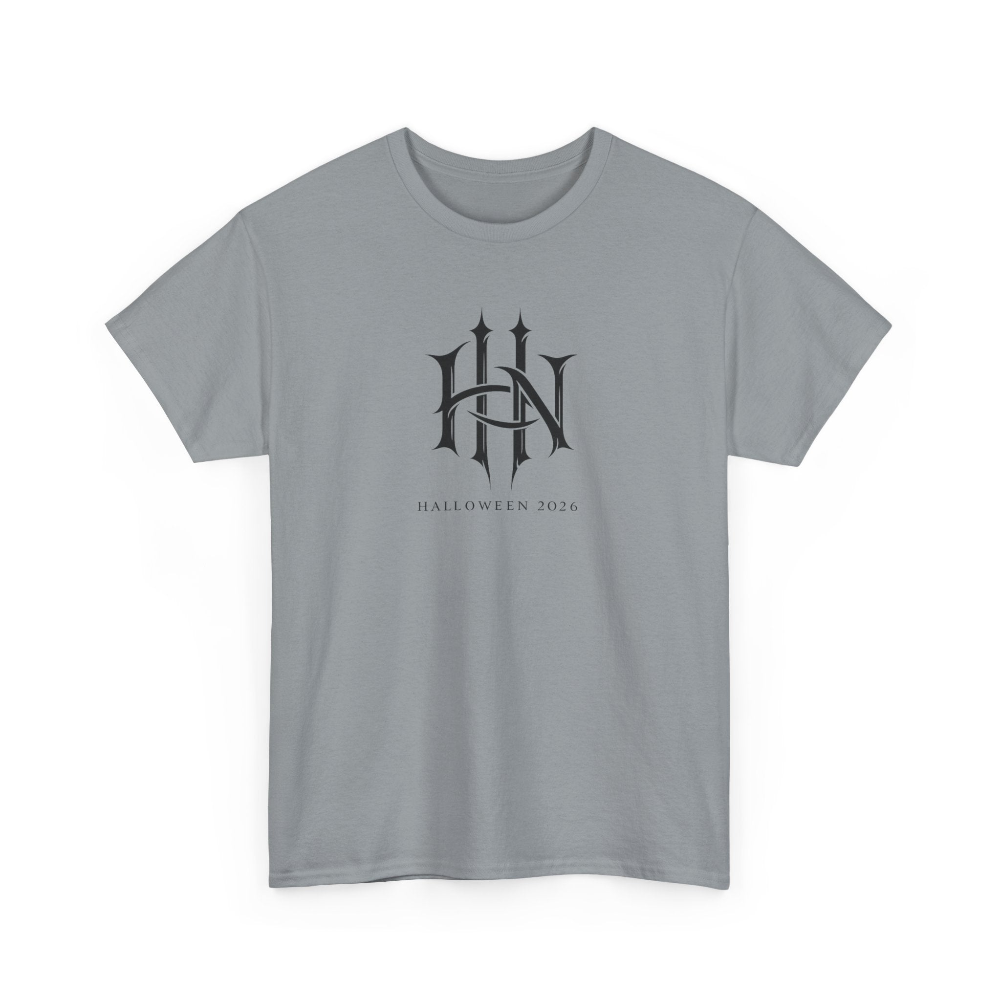 Horror Nights Tee — Gothic Emblem T-Shirt for Universal Studios Halloween Event