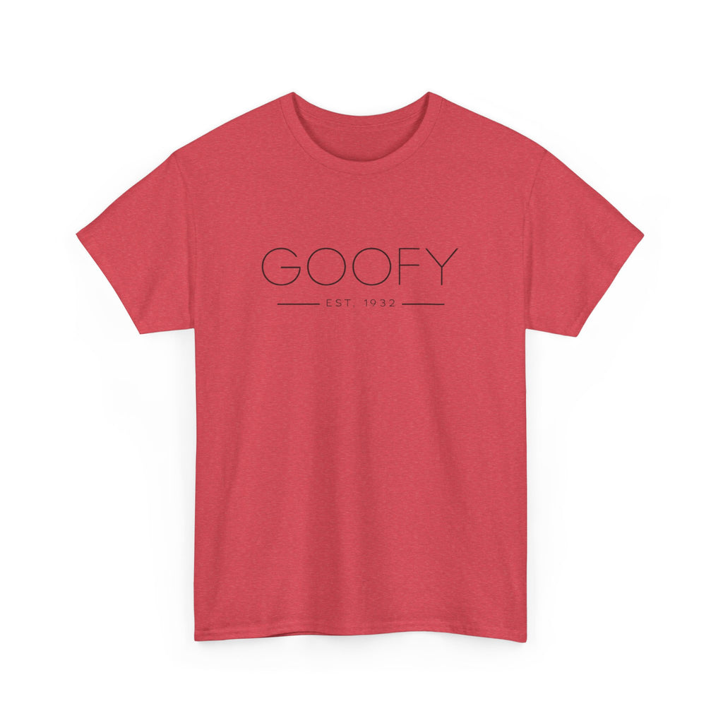 Goofy Theme Park Shirt — Minimalist Disney Tee
