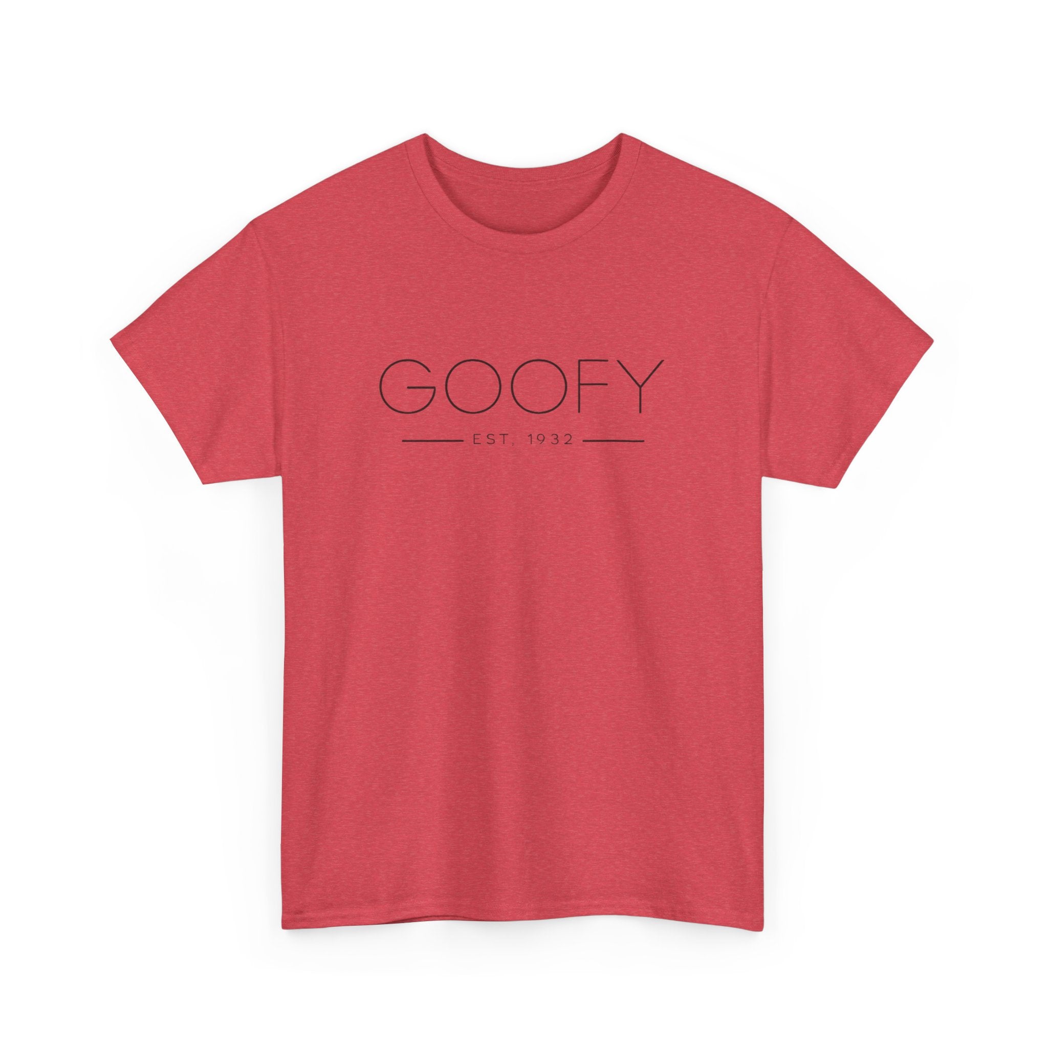 Goofy Theme Park Shirt — Minimalist Disney Tee