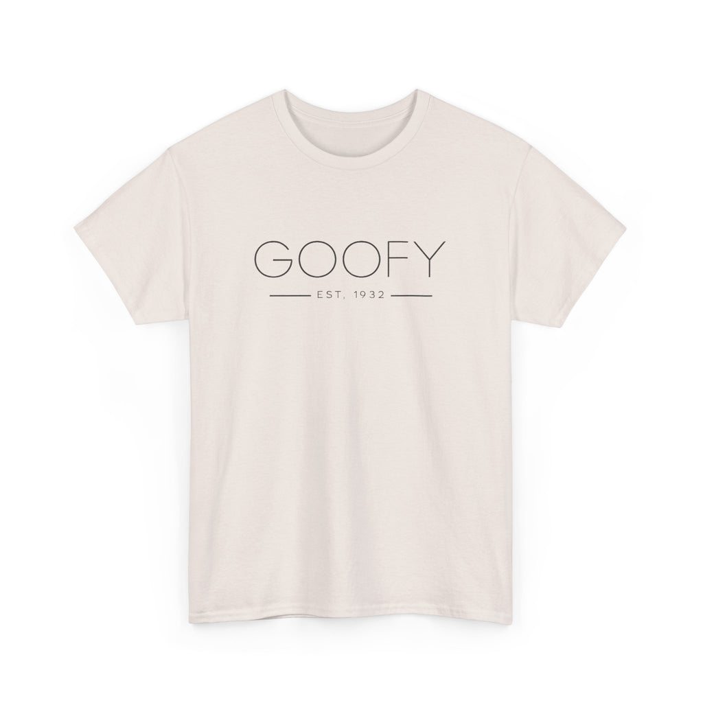 Goofy Theme Park Shirt — Minimalist Disney Tee