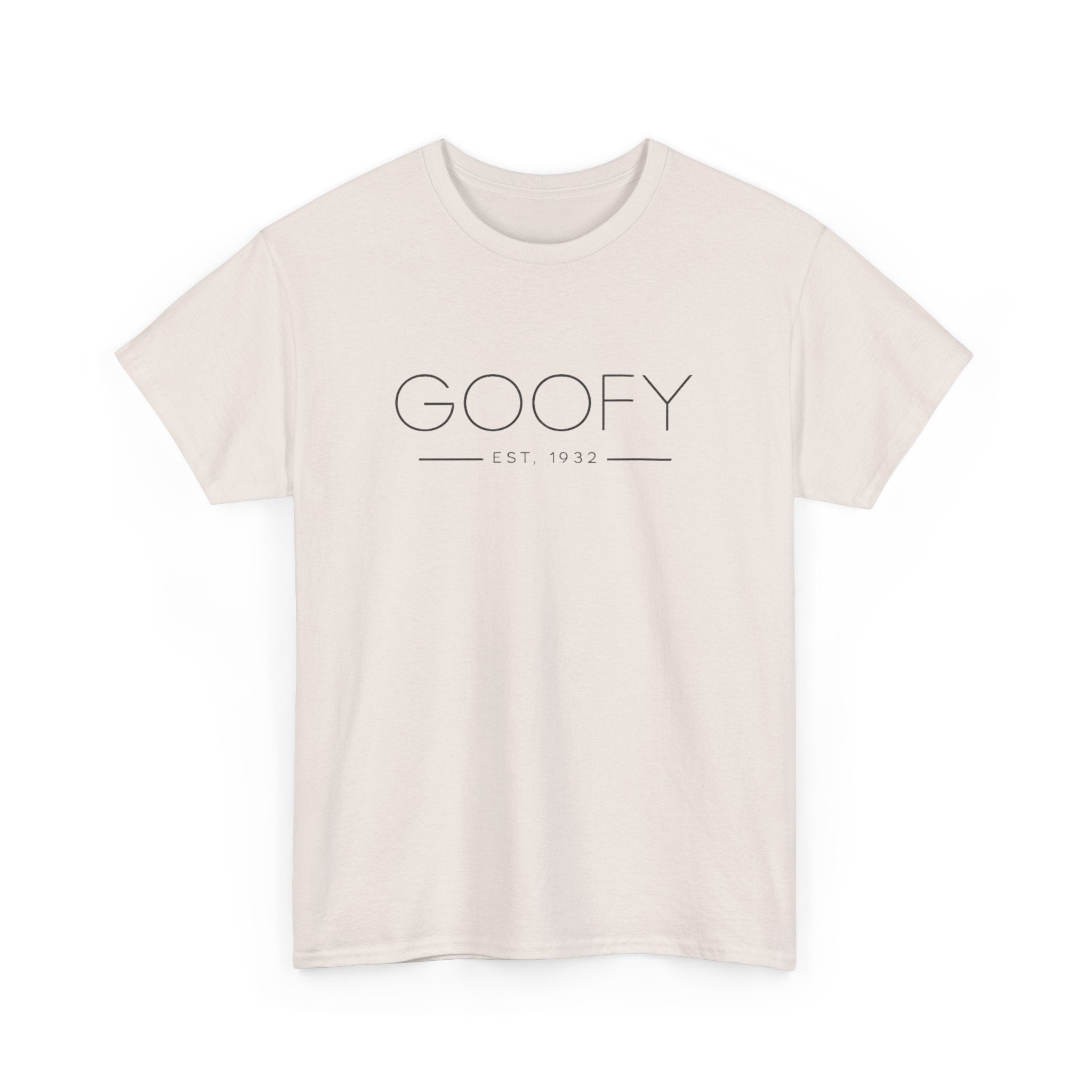 Goofy Theme Park Shirt — Minimalist Disney Tee