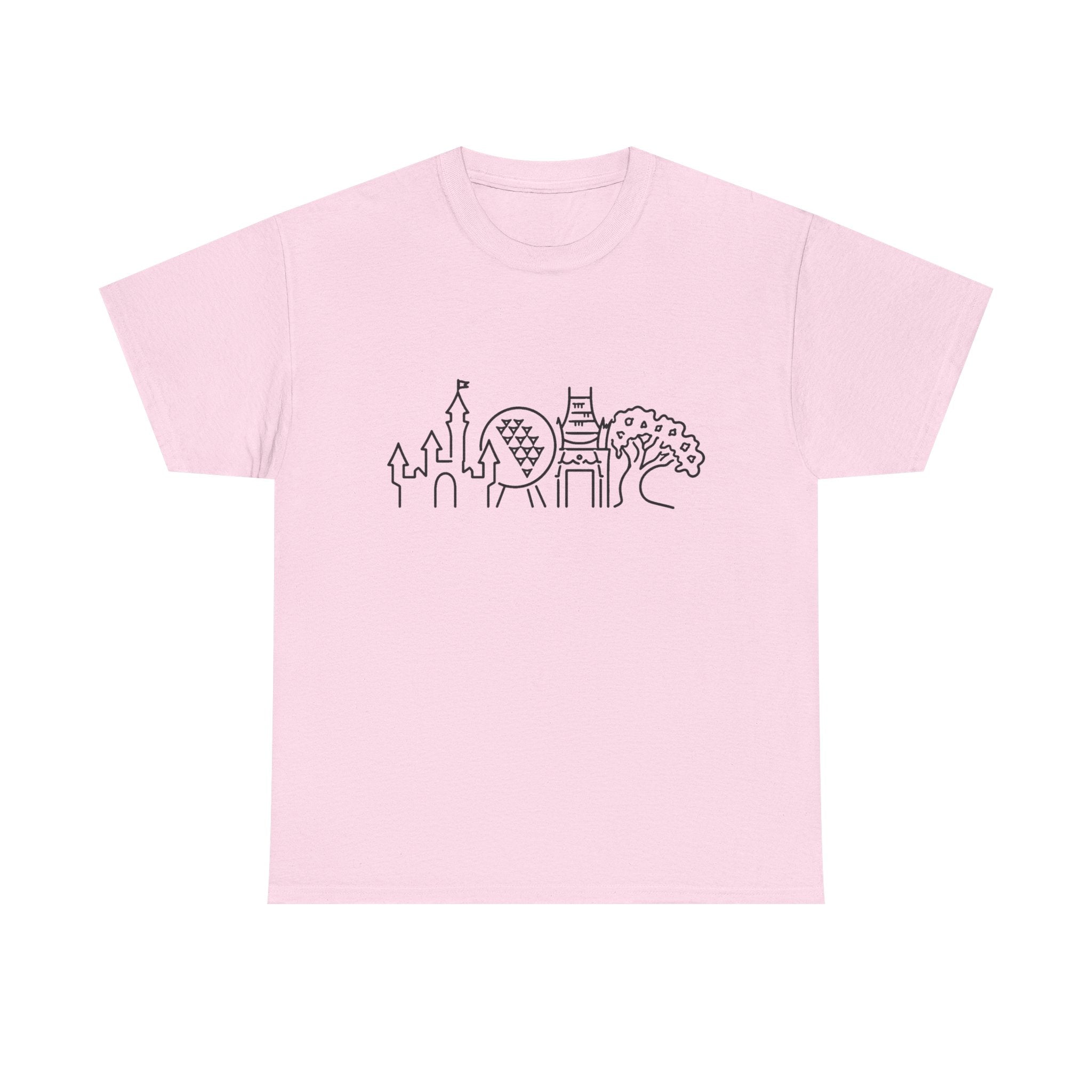 All Four Parks Theme T-Shirt — Park Hopping Tee