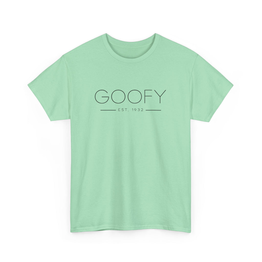 Goofy Theme Park Shirt — Minimalist Disney Tee
