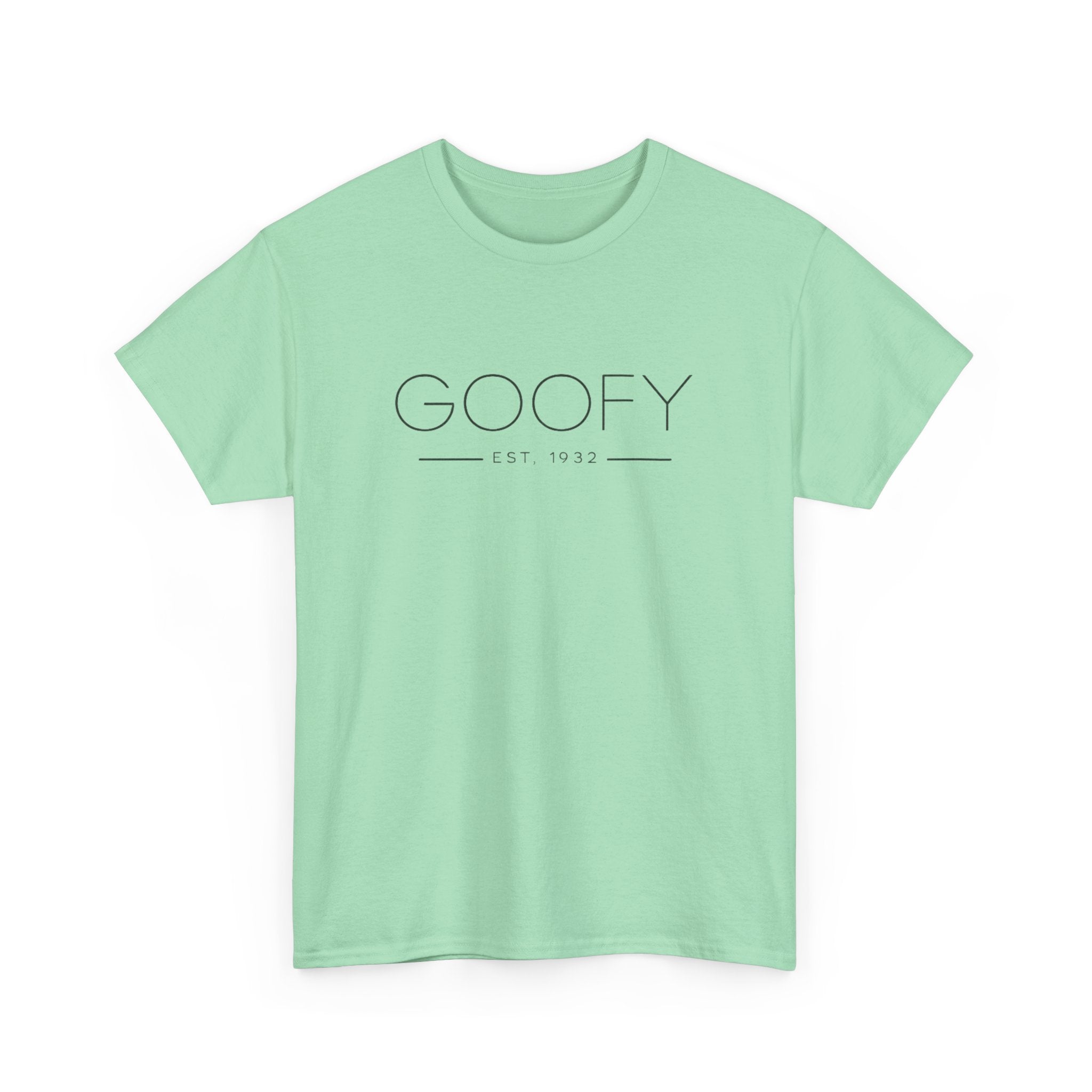 Goofy Theme Park Shirt — Minimalist Disney Tee