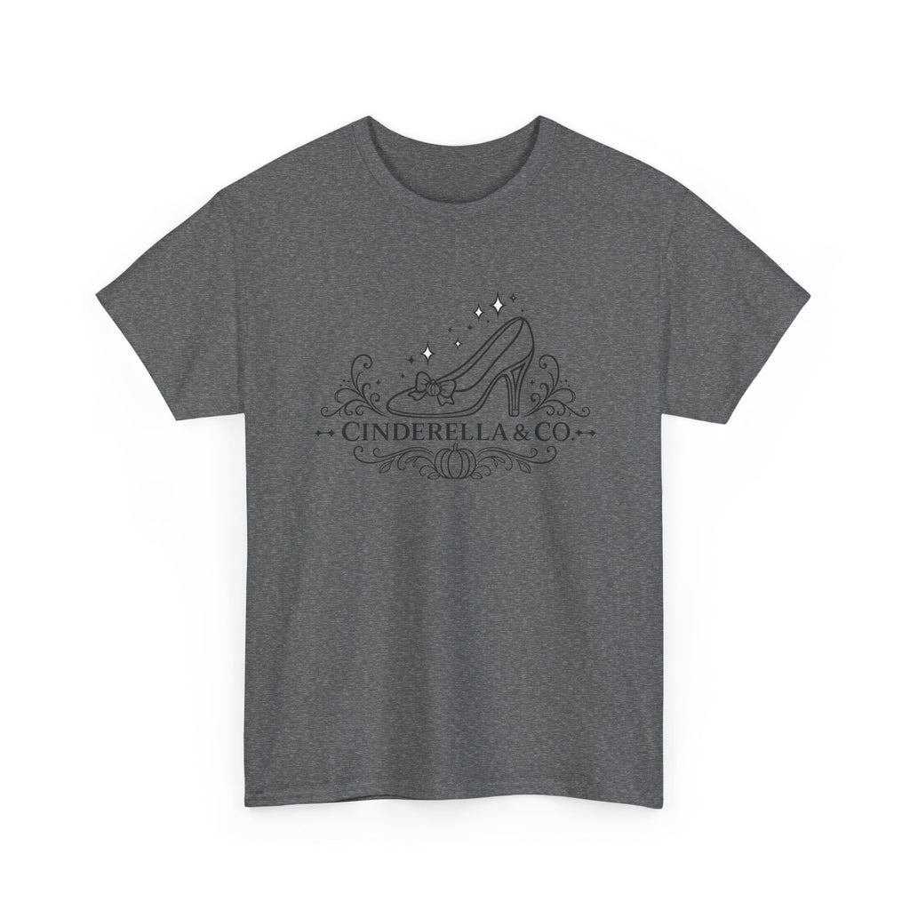 Cinderella & Co. Graphic Tee — Glass Slipper Vintage Logo T-Shirt