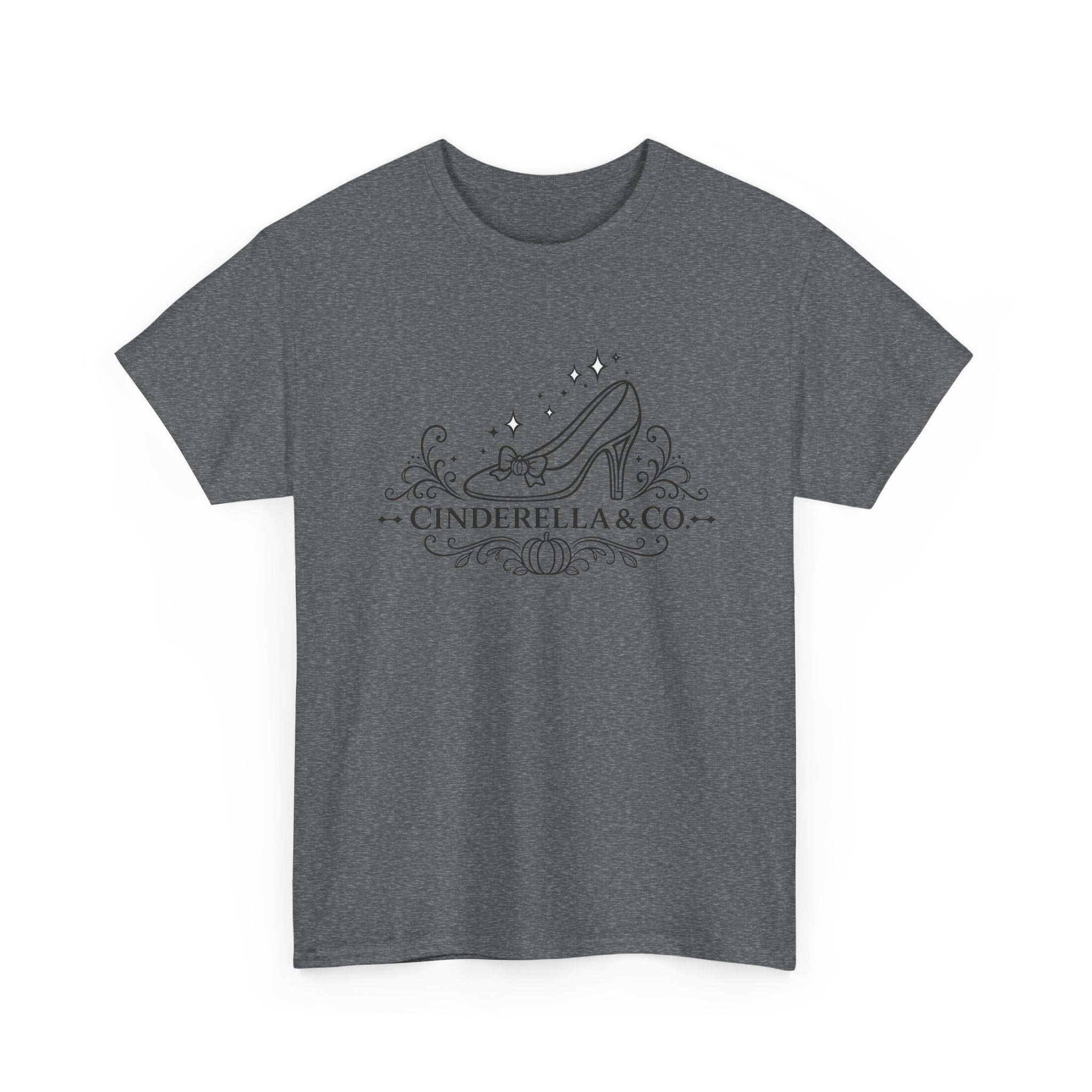 Cinderella & Co. Graphic Tee — Glass Slipper Vintage Logo T-Shirt