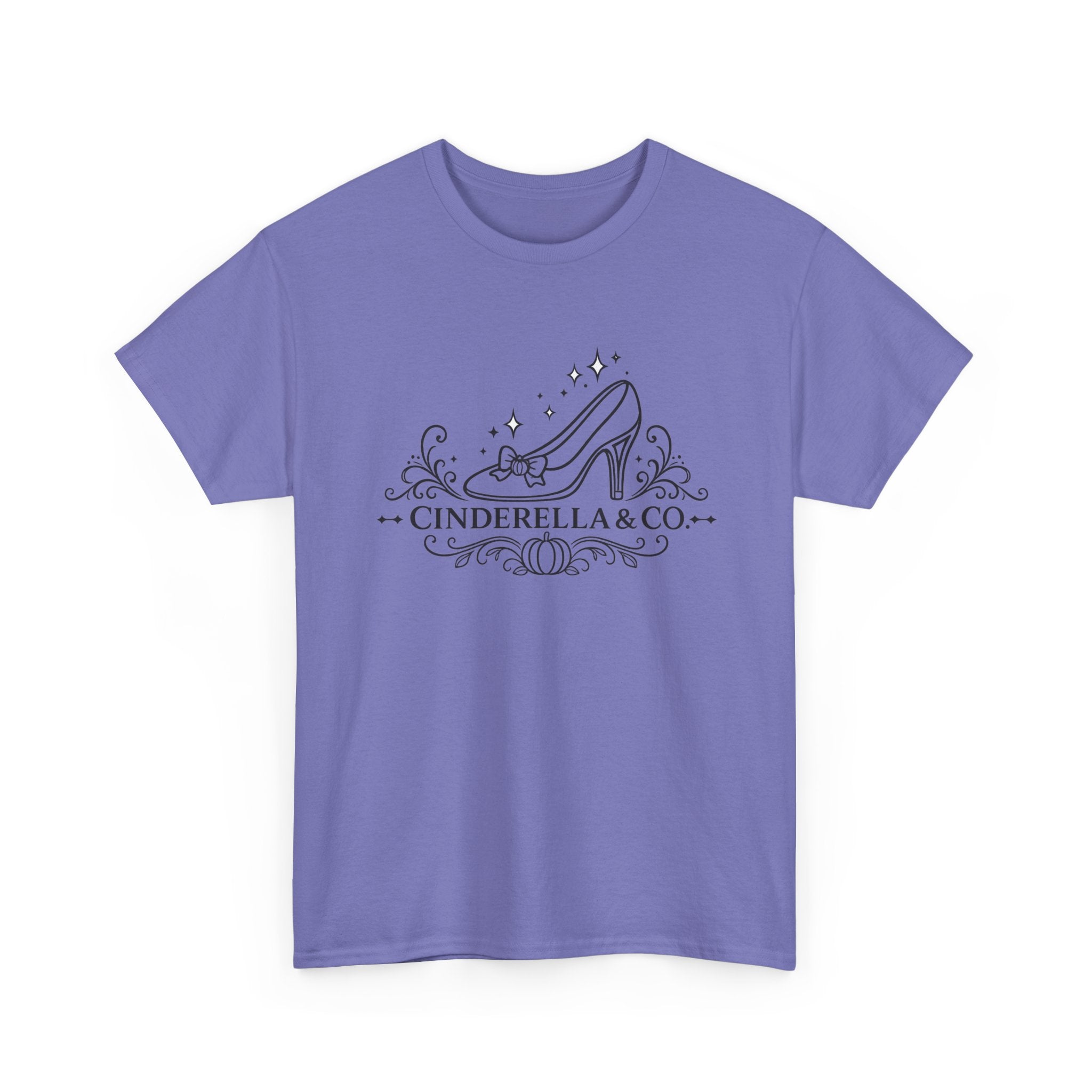 Cinderella & Co. Graphic Tee — Glass Slipper Vintage Logo T-Shirt