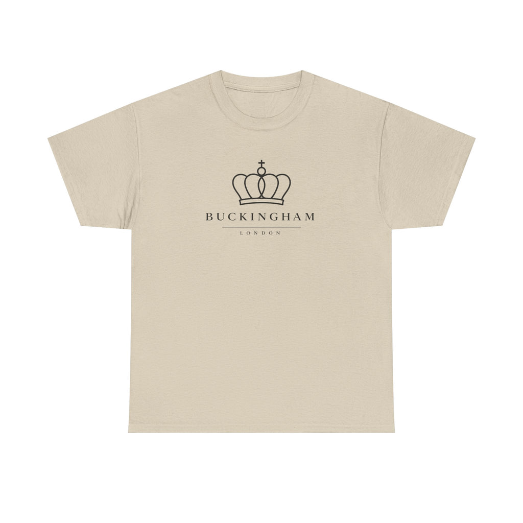 Buckingham Crown T‑Shirt – Minimalist Royal Logo Tee