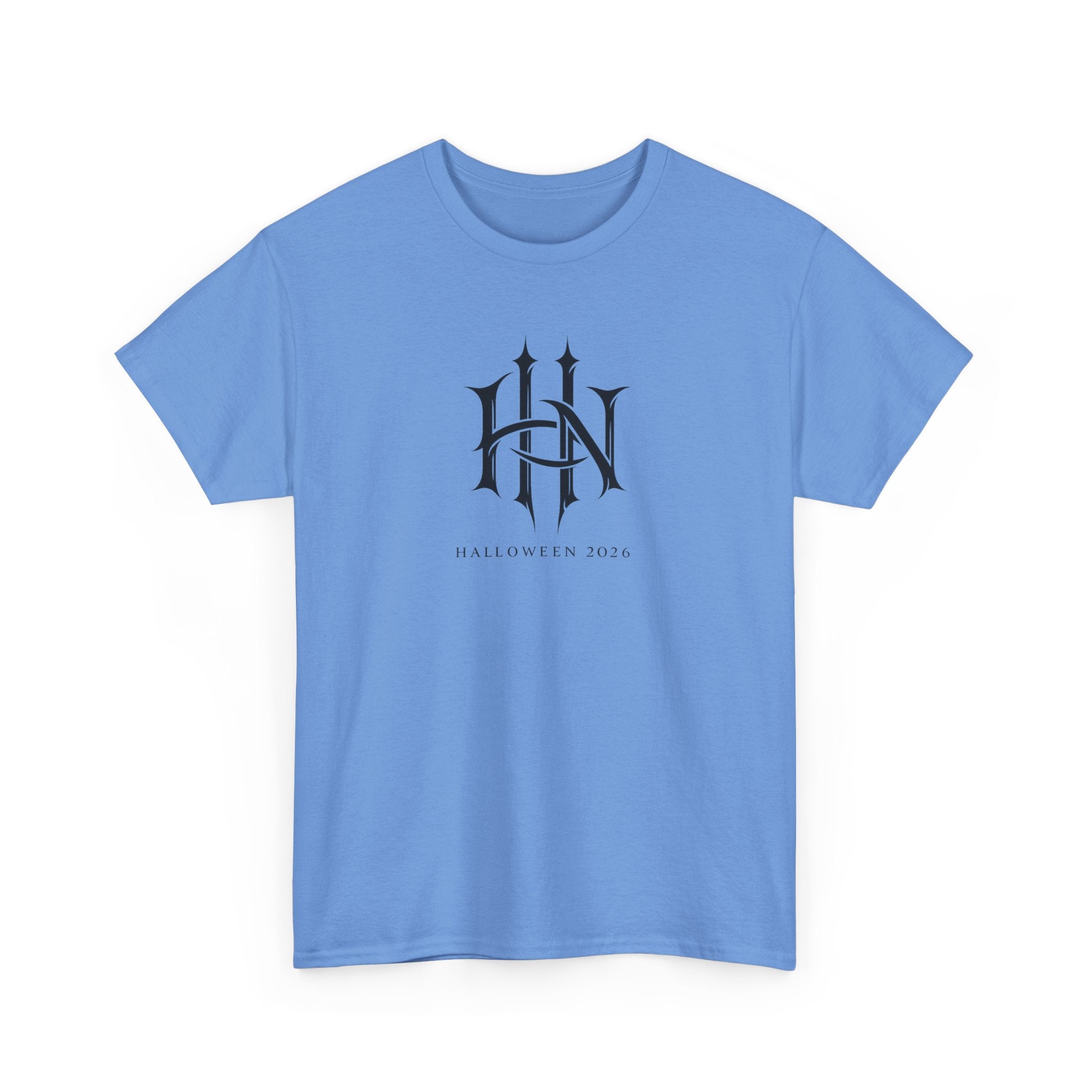 Horror Nights Tee — Gothic Emblem T-Shirt for Universal Studios Halloween Event