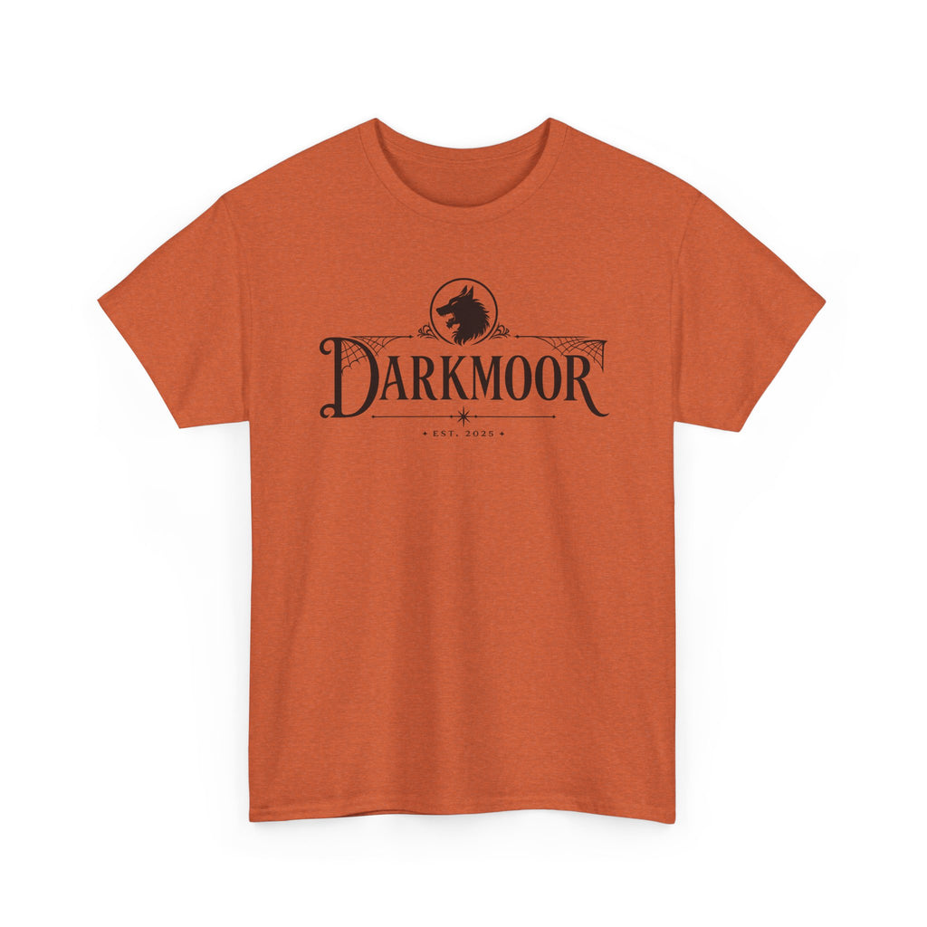 Darkmore Theme Park T‑Shirt — Vintage Haunted Amusement Tee