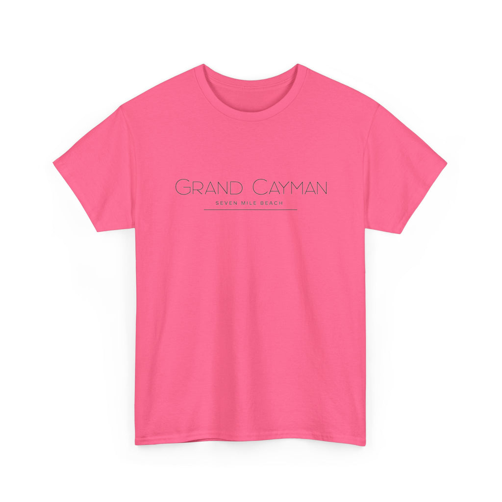 Grand Cayman Minimalist Logo Tee — Island Resort Vacation T‑Shirt