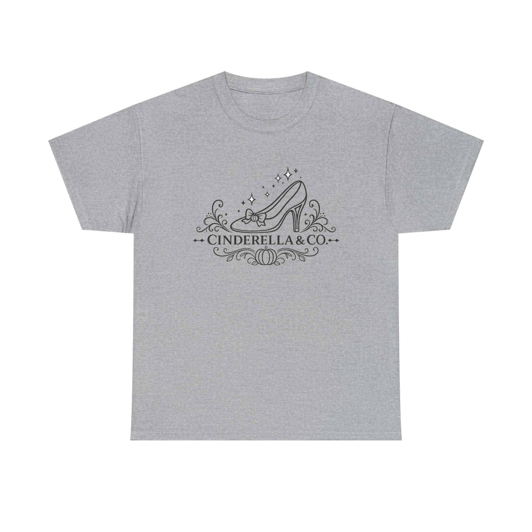 Cinderella & Co. Graphic Tee — Glass Slipper Vintage Logo T-Shirt