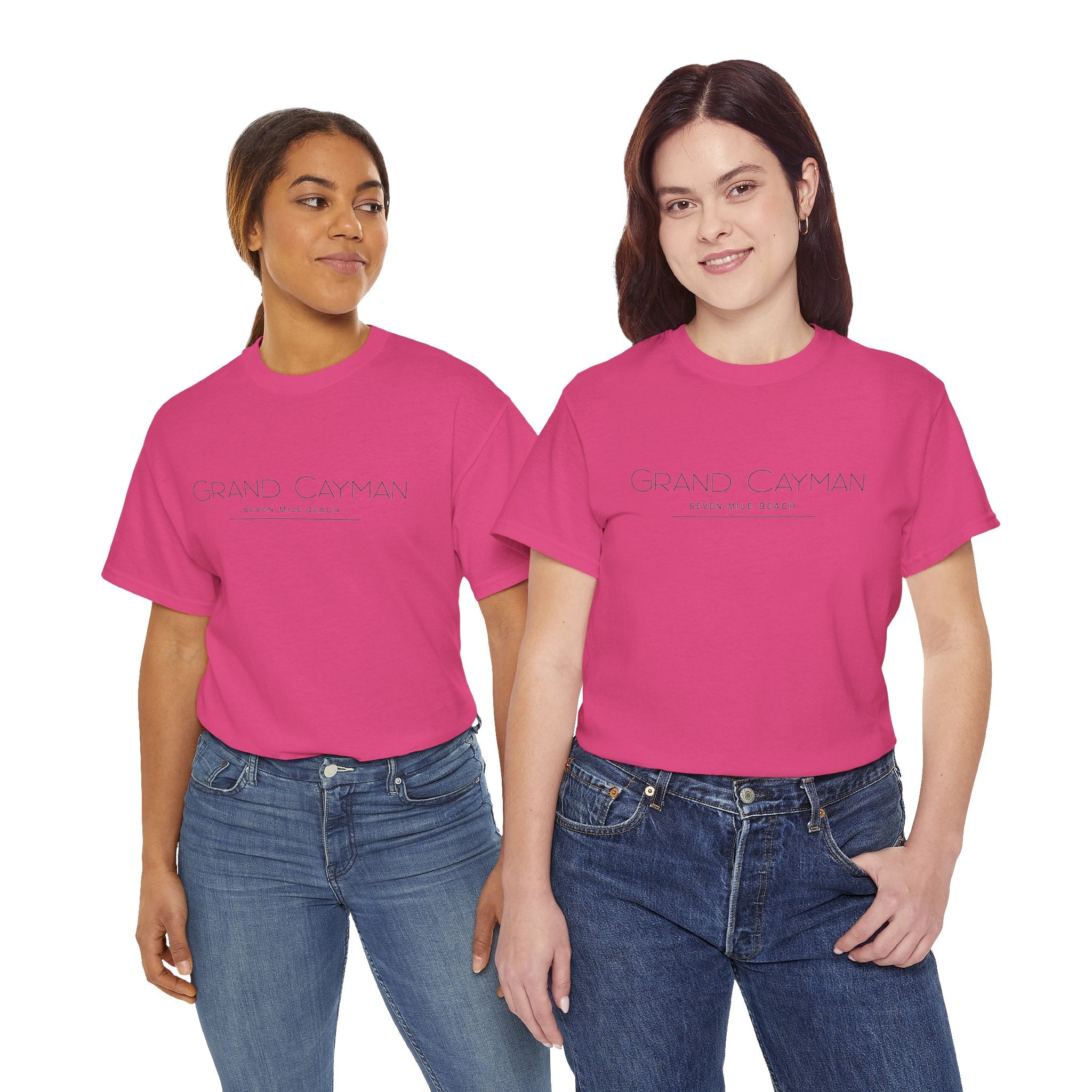 Grand Cayman Minimalist Logo Tee — Island Resort Vacation T‑Shirt