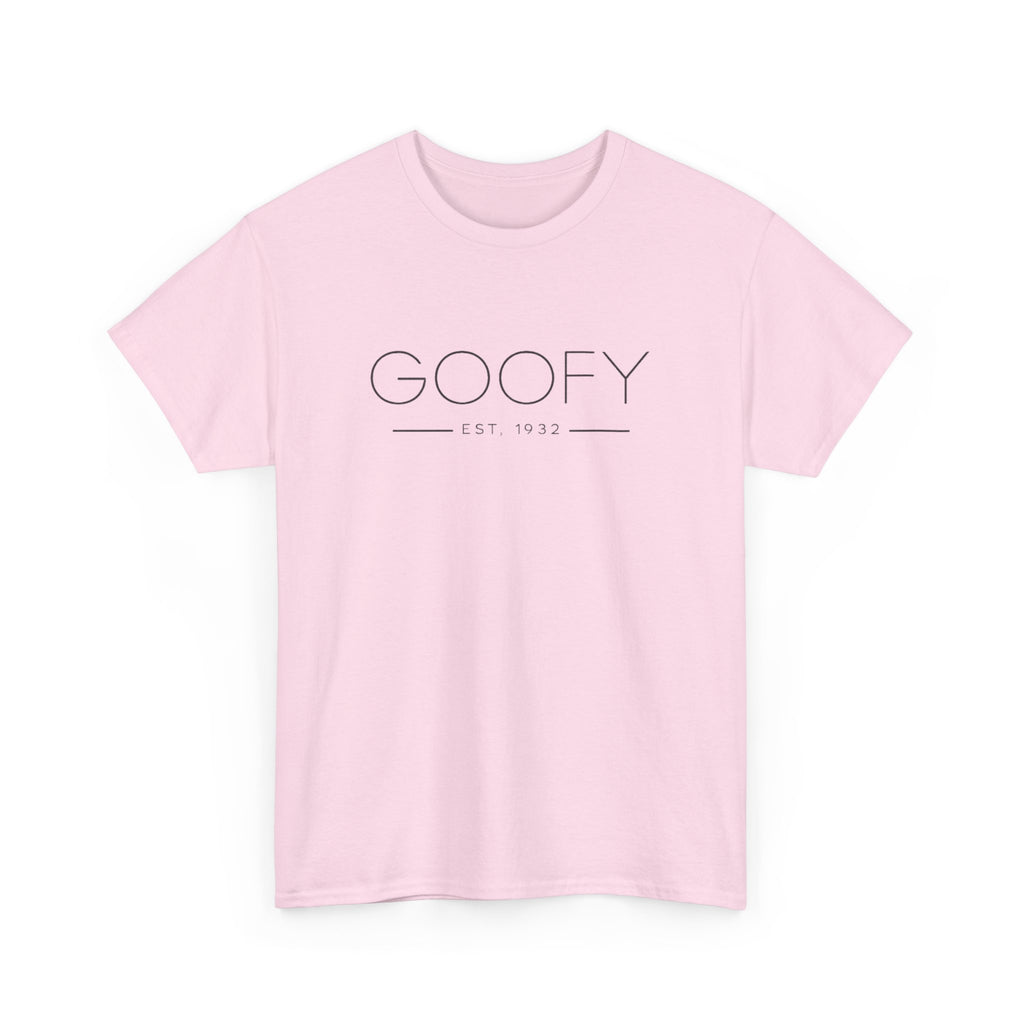 Goofy Theme Park Shirt — Minimalist Disney Tee