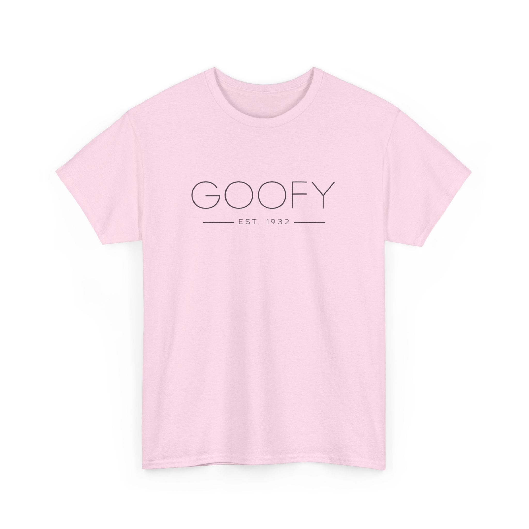 Goofy Theme Park Shirt — Minimalist Disney Tee