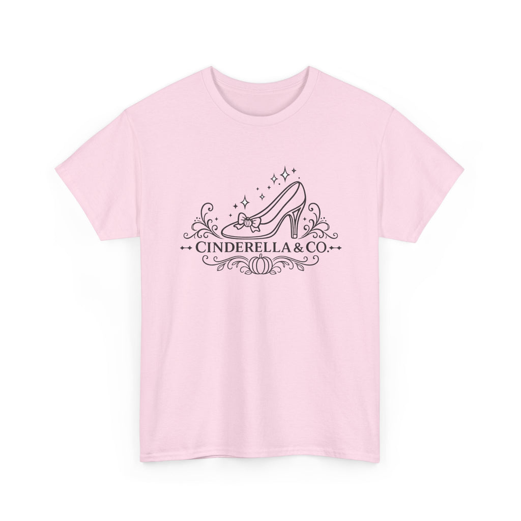 Cinderella & Co. Graphic Tee — Glass Slipper Vintage Logo T-Shirt