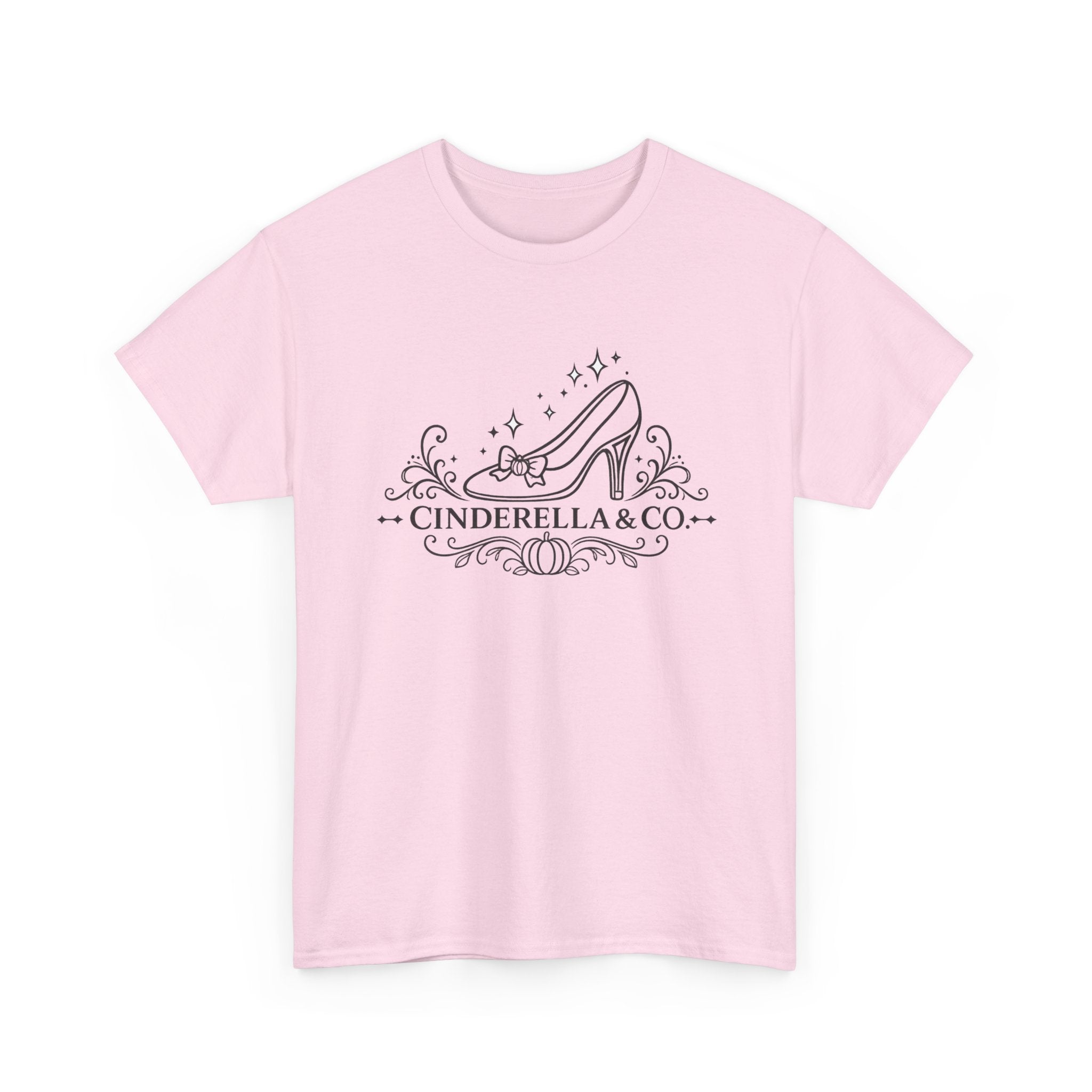 Cinderella & Co. Graphic Tee — Glass Slipper Vintage Logo T-Shirt