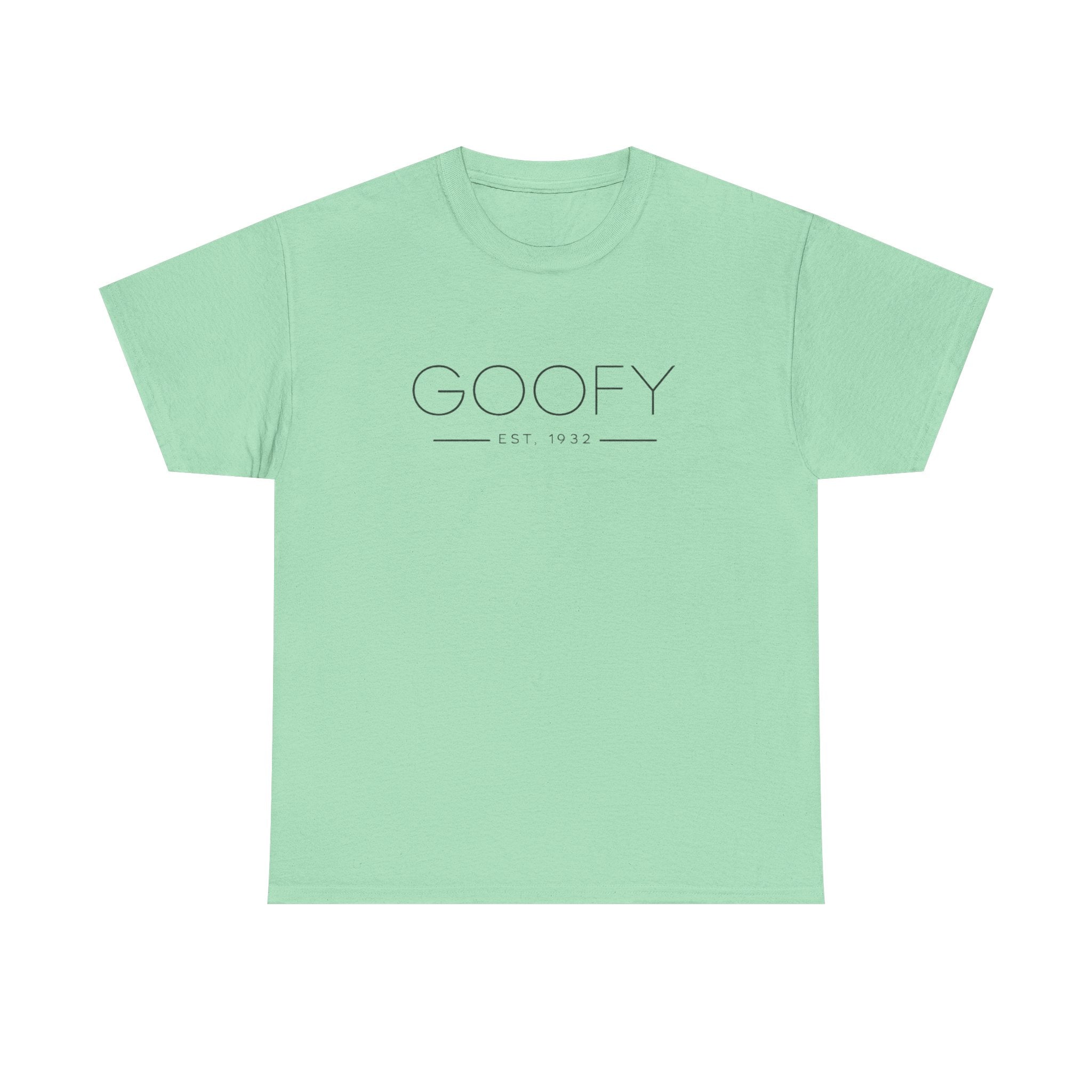 Goofy Theme Park Shirt — Minimalist Disney Tee