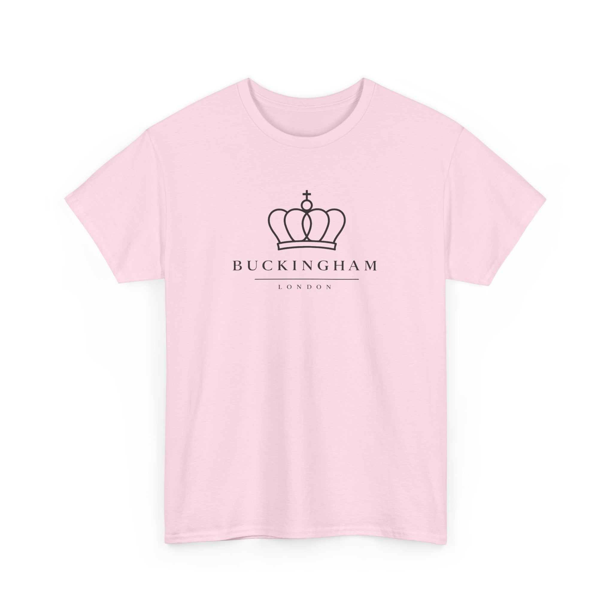 Buckingham Crown T‑Shirt – Minimalist Royal Logo Tee