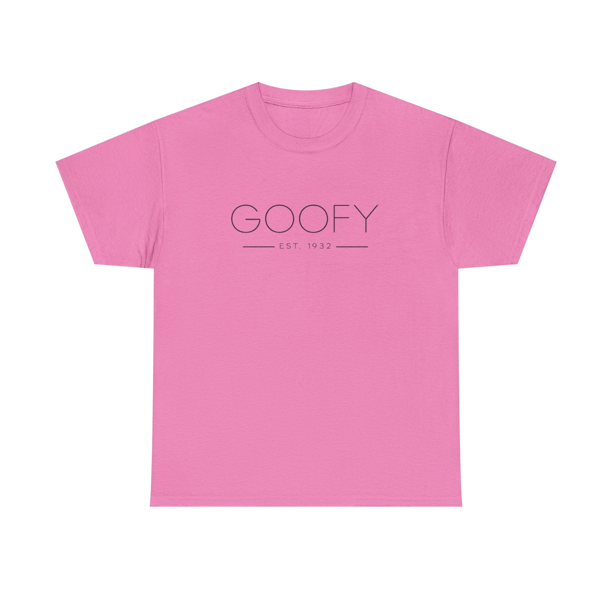 Goofy Theme Park Shirt — Minimalist Disney Tee