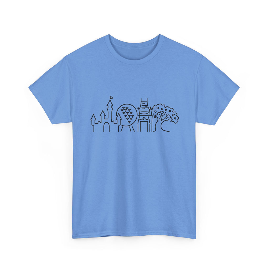 All Four Parks Theme T-Shirt — Park Hopping Tee