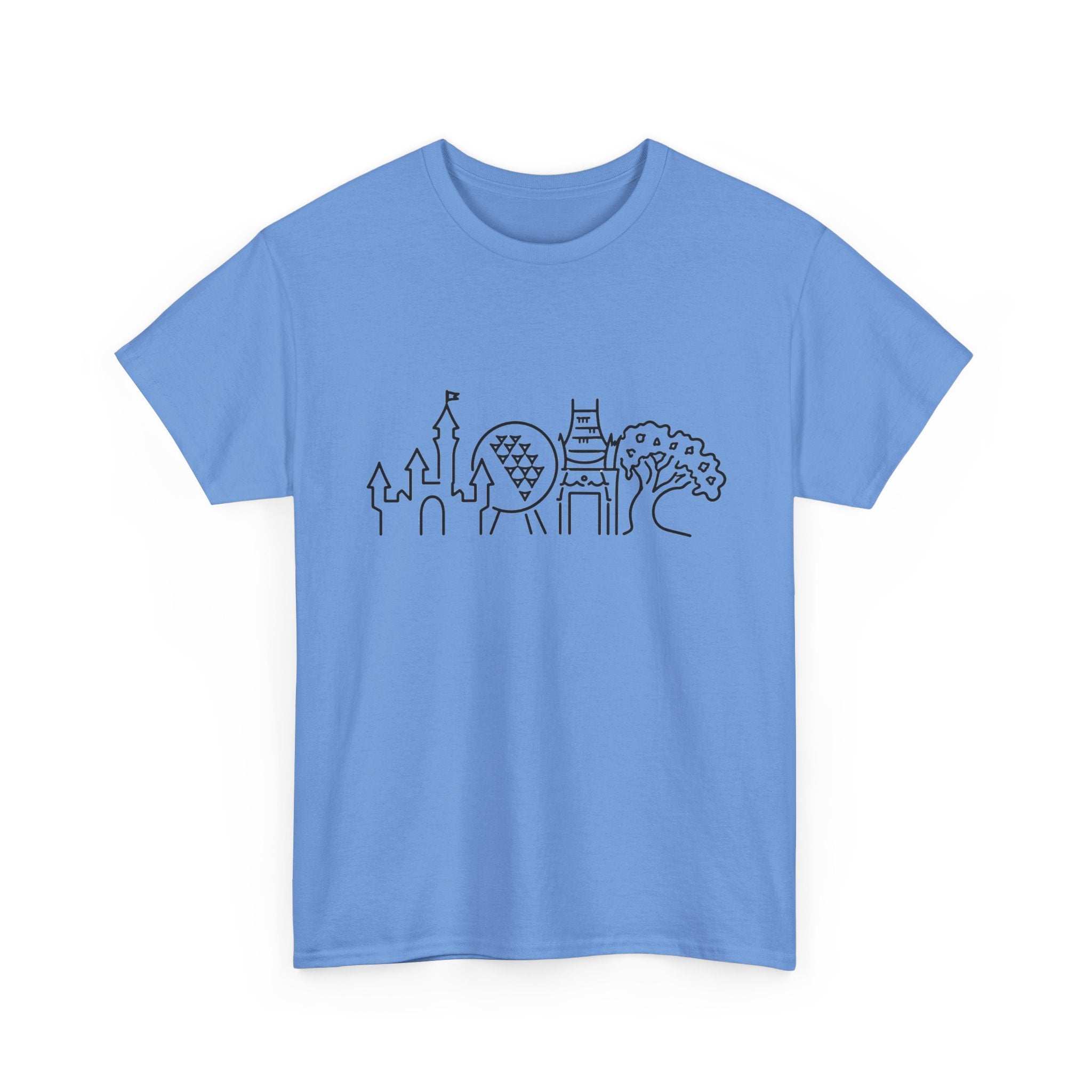 All Four Parks Theme T-Shirt — Park Hopping Tee