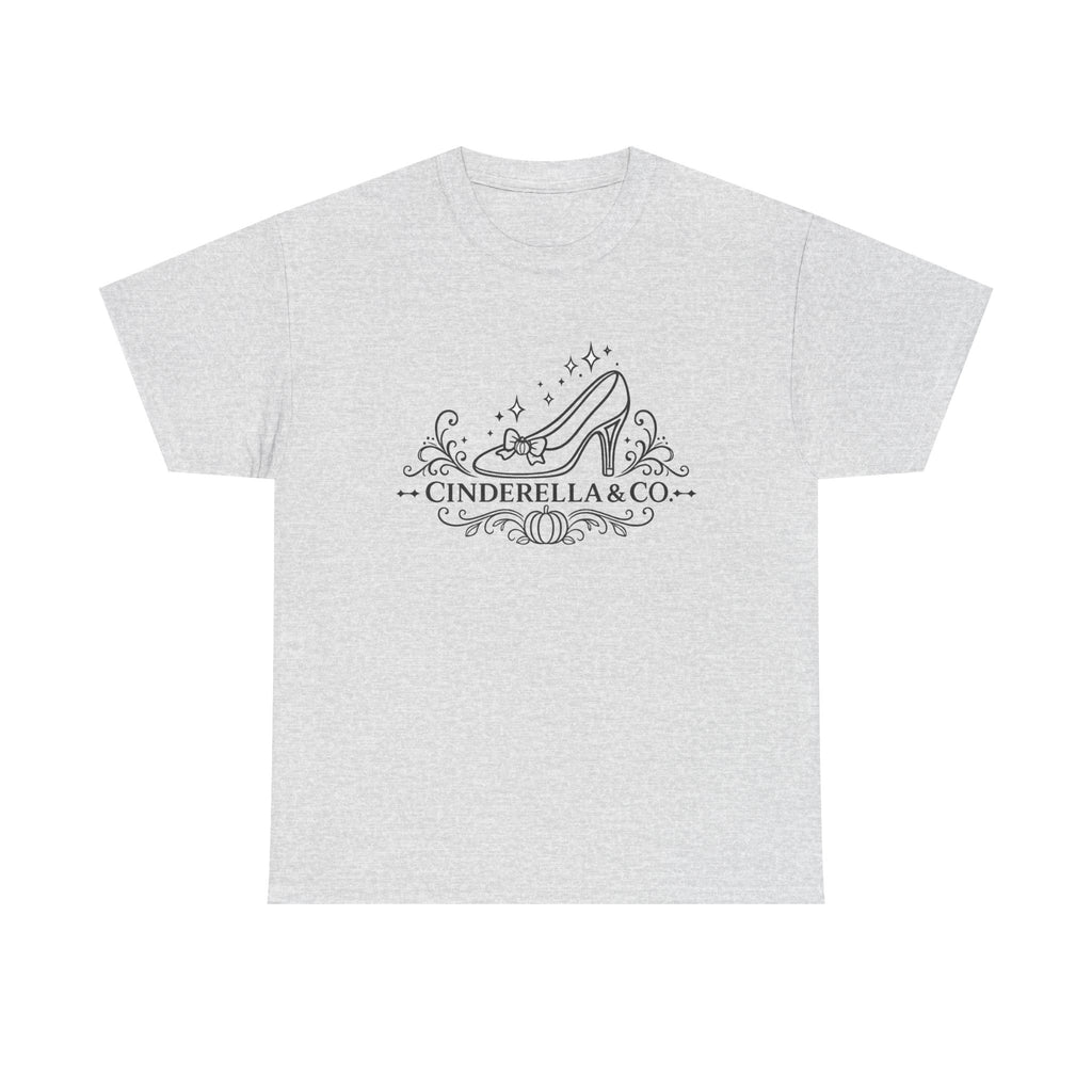Cinderella & Co. Graphic Tee — Glass Slipper Vintage Logo T-Shirt