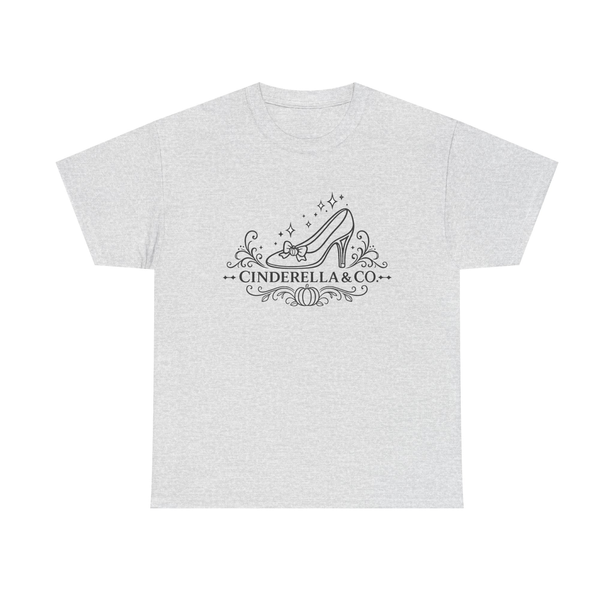 Cinderella & Co. Graphic Tee — Glass Slipper Vintage Logo T-Shirt