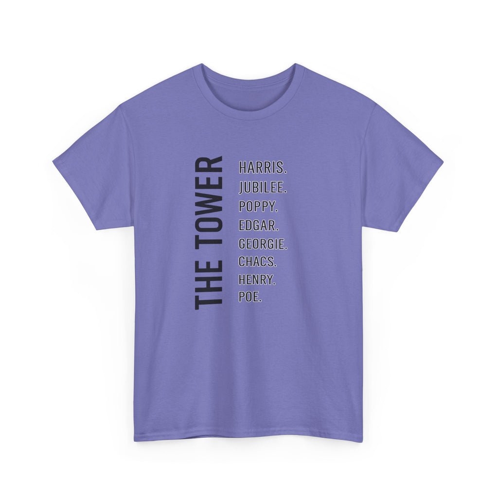 Tower of London Raven Names T-Shirt
