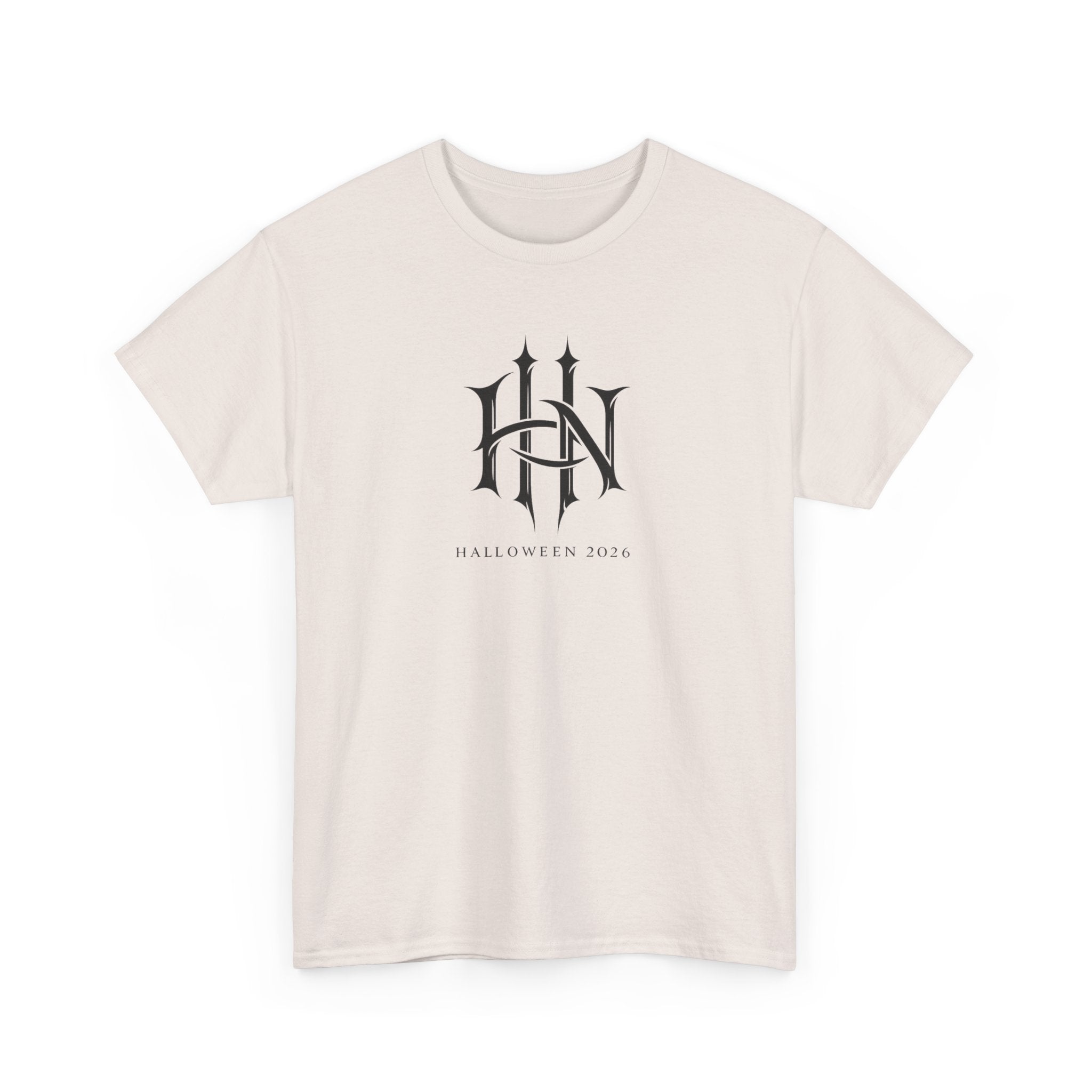 Horror Nights Tee — Gothic Emblem T-Shirt for Universal Studios Halloween Event