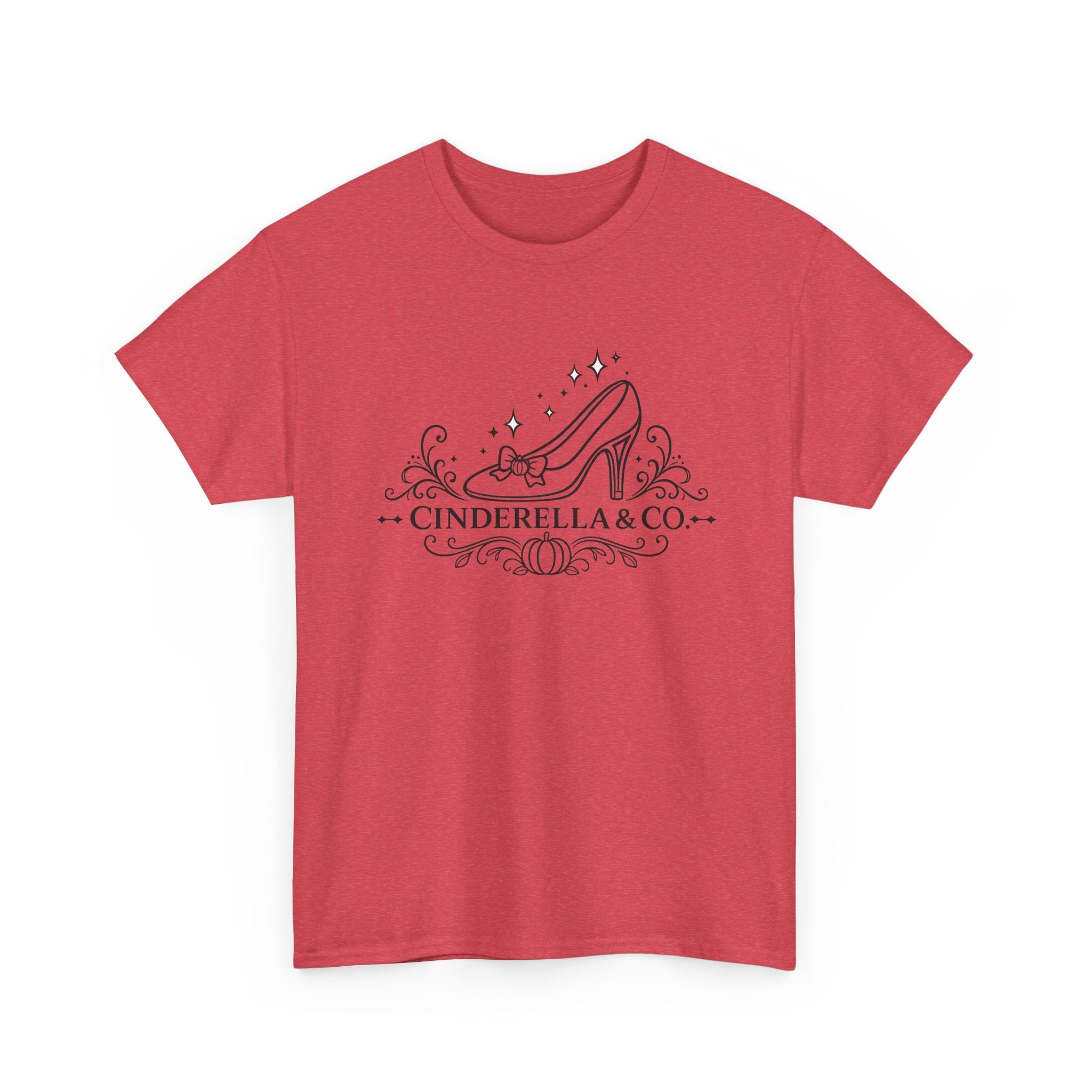 Cinderella & Co. Graphic Tee — Glass Slipper Vintage Logo T-Shirt