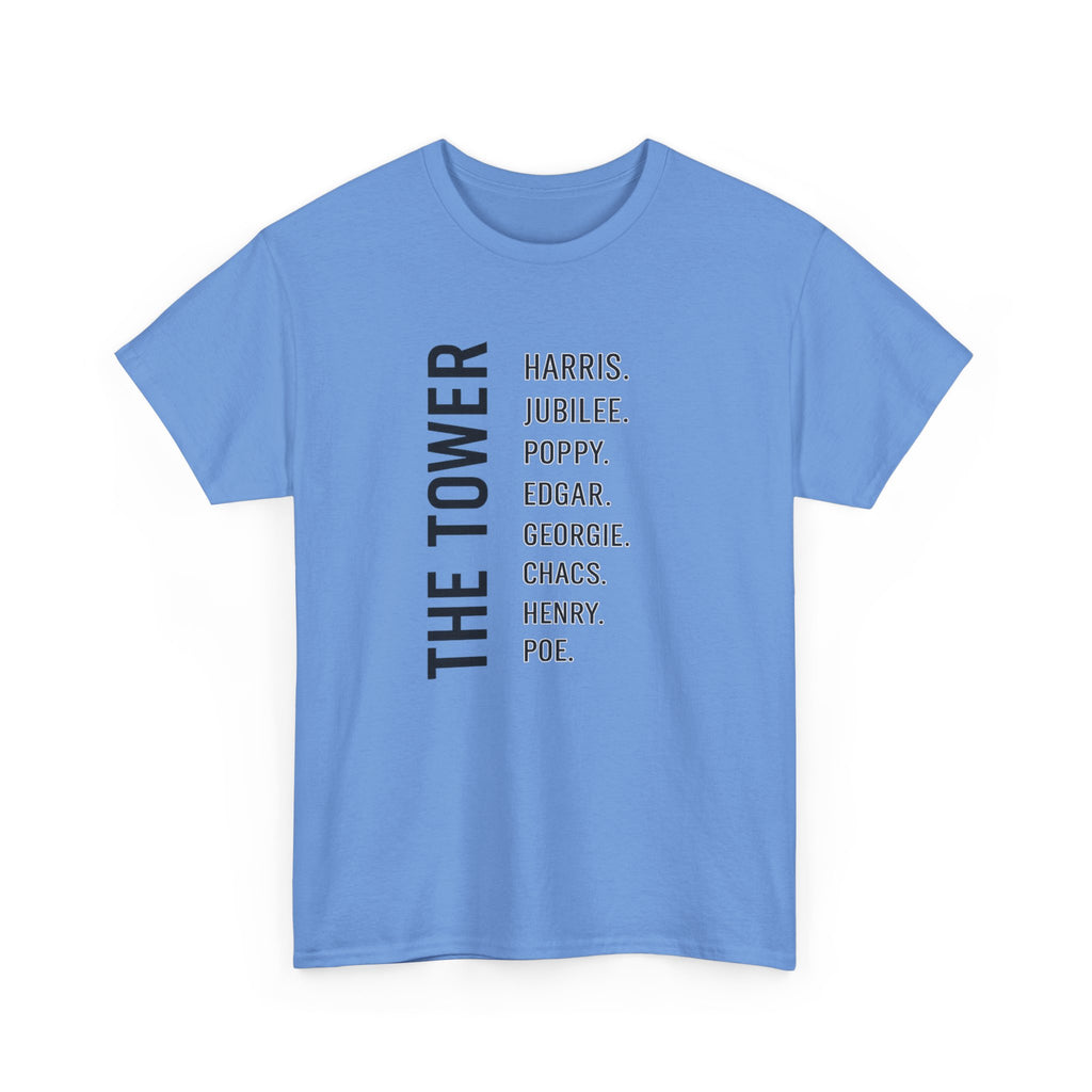 Tower of London Raven Names T-Shirt