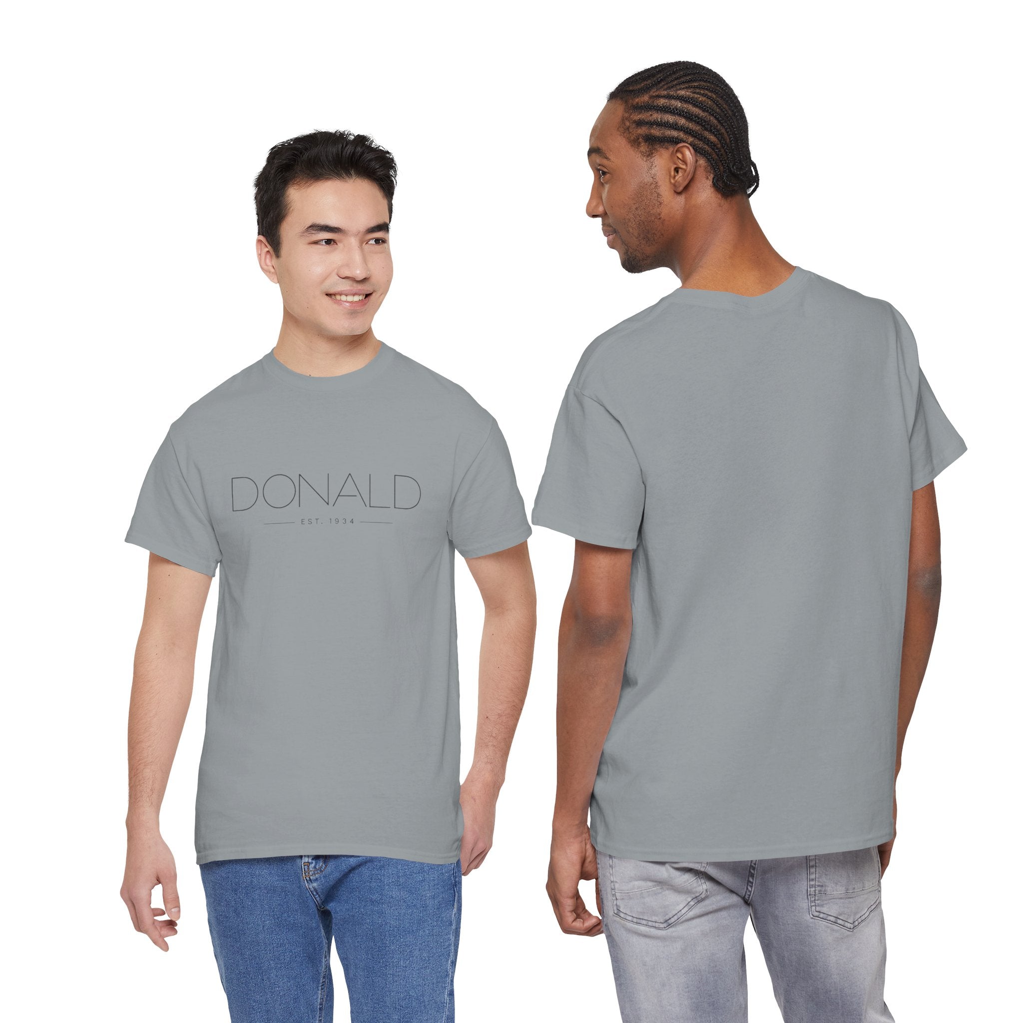Minimalist Donald Theme Park T-Shirt — Retro Donald Duck Design