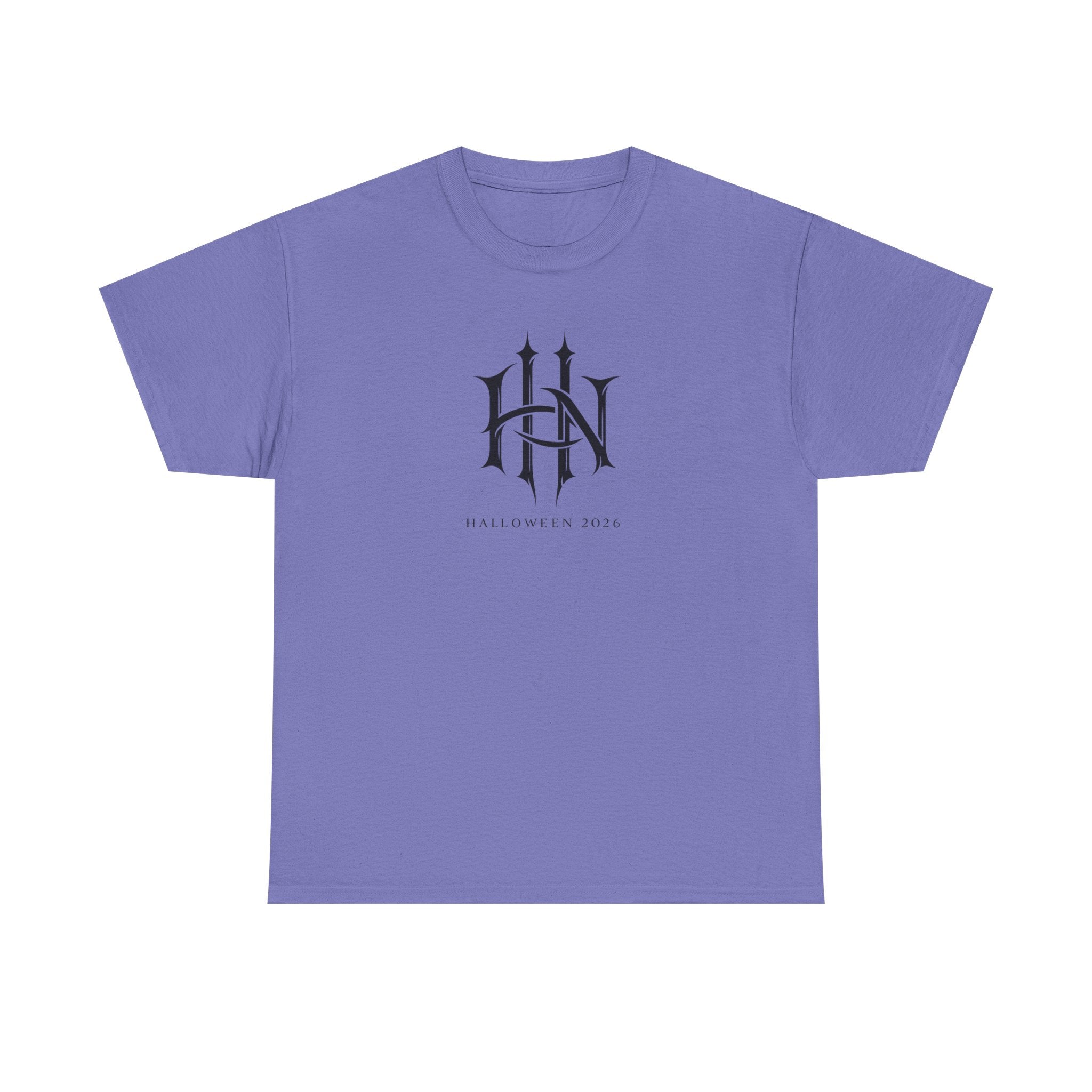 Horror Nights Tee — Gothic Emblem T-Shirt for Universal Studios Halloween Event