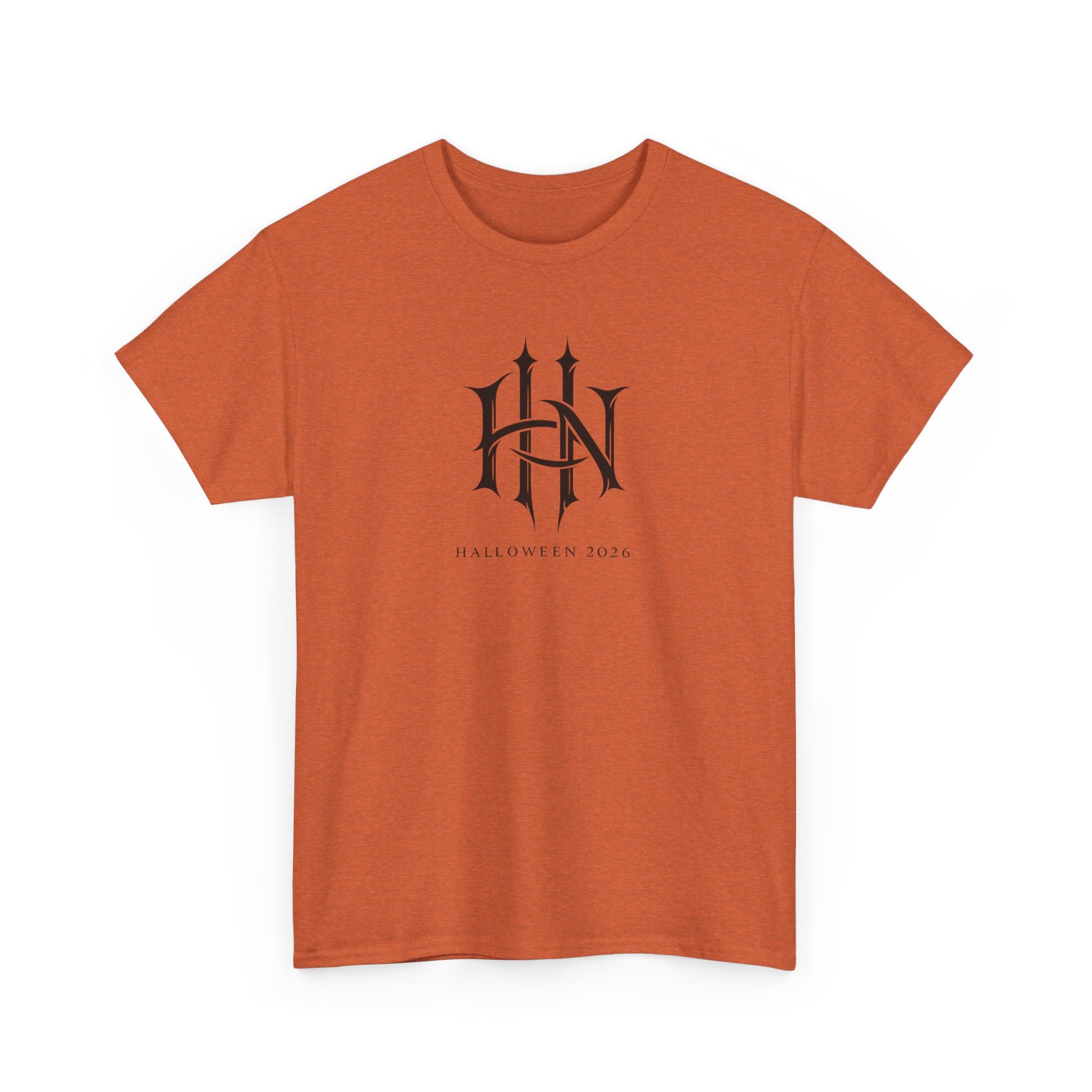 Horror Nights Tee — Gothic Emblem T-Shirt for Universal Studios Halloween Event