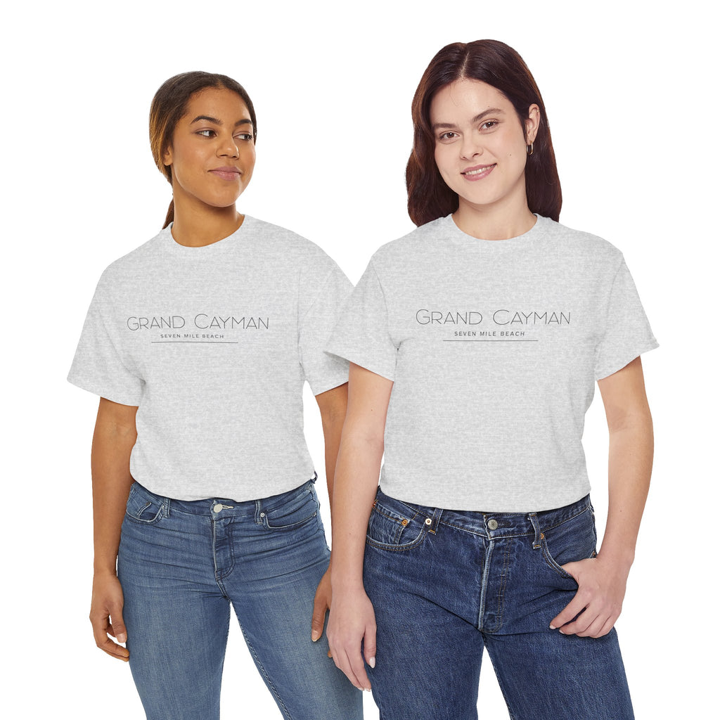 Grand Cayman Minimalist Logo Tee — Island Resort Vacation T‑Shirt