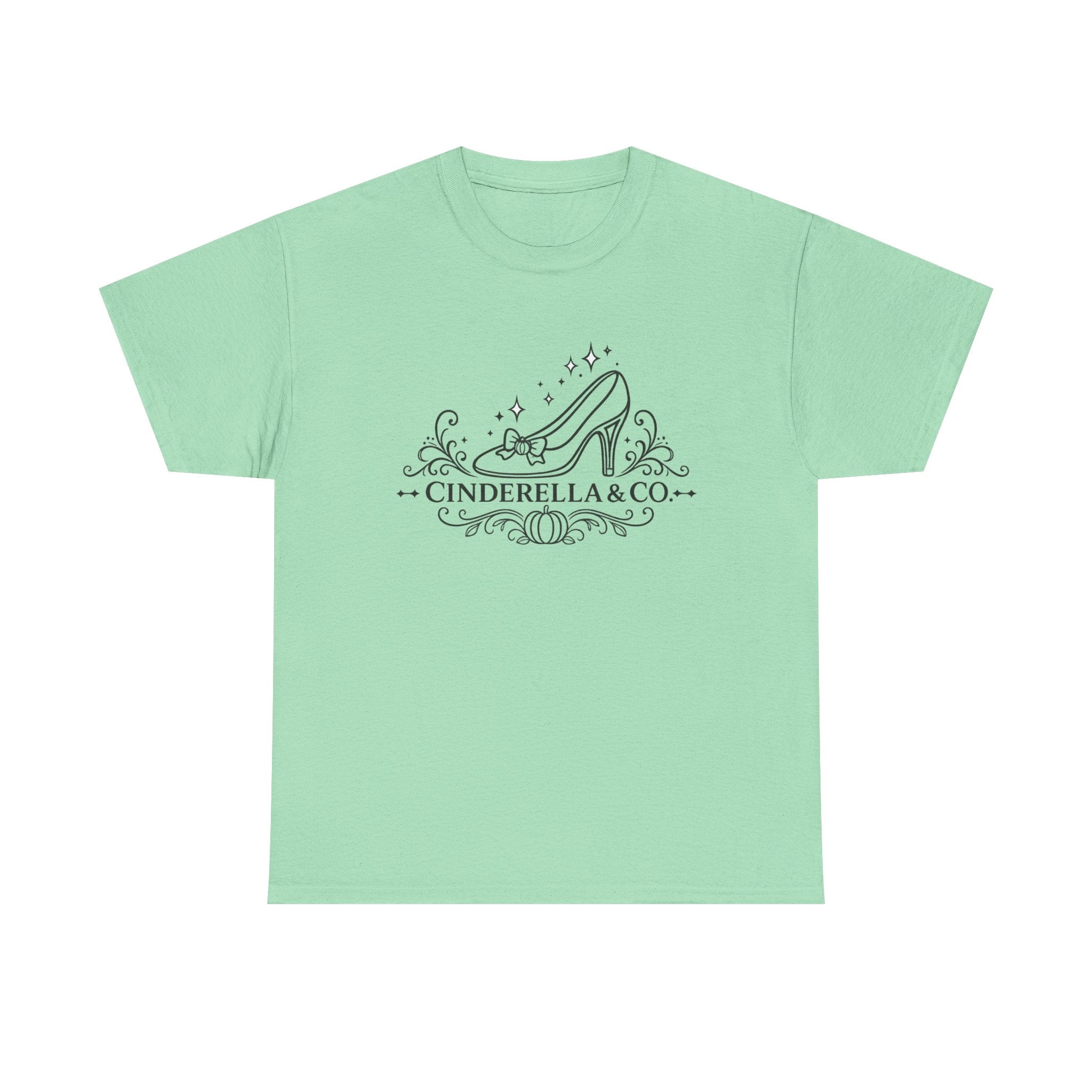 Cinderella & Co. Graphic Tee — Glass Slipper Vintage Logo T-Shirt