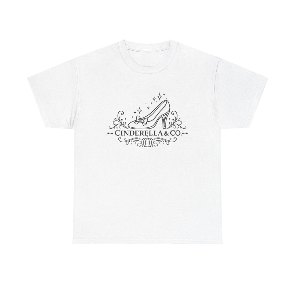 Cinderella & Co. Graphic Tee — Glass Slipper Vintage Logo T-Shirt